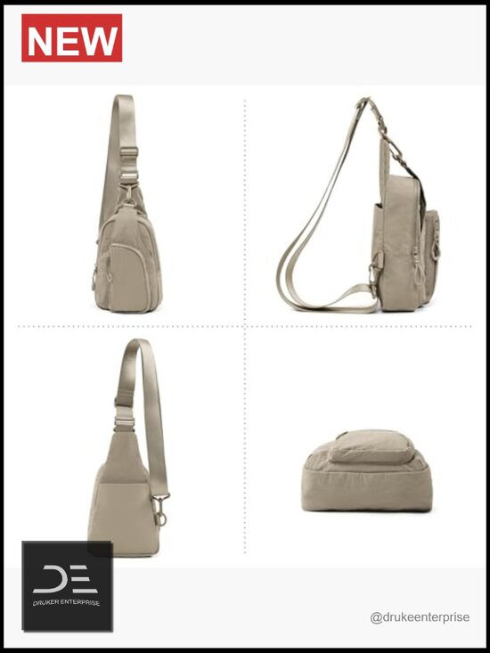 Sling Bag Adjustable Straps Crossbody Lightweight Backpack Travel Hiking main image 7